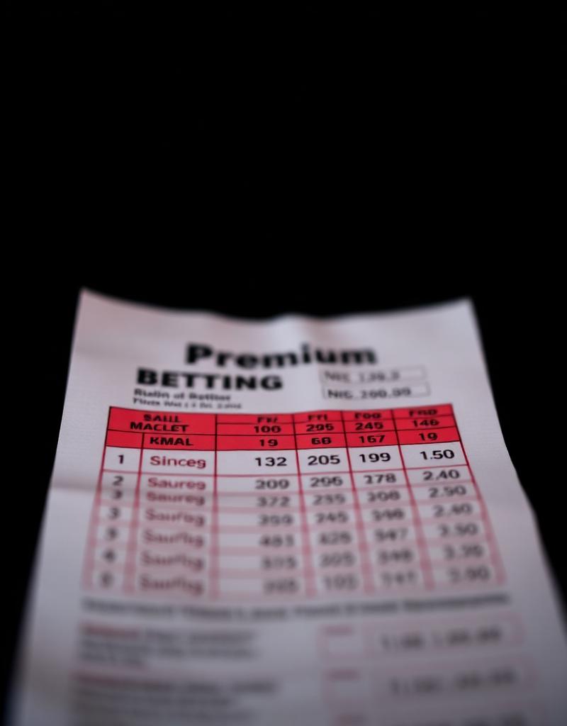Member betting slip