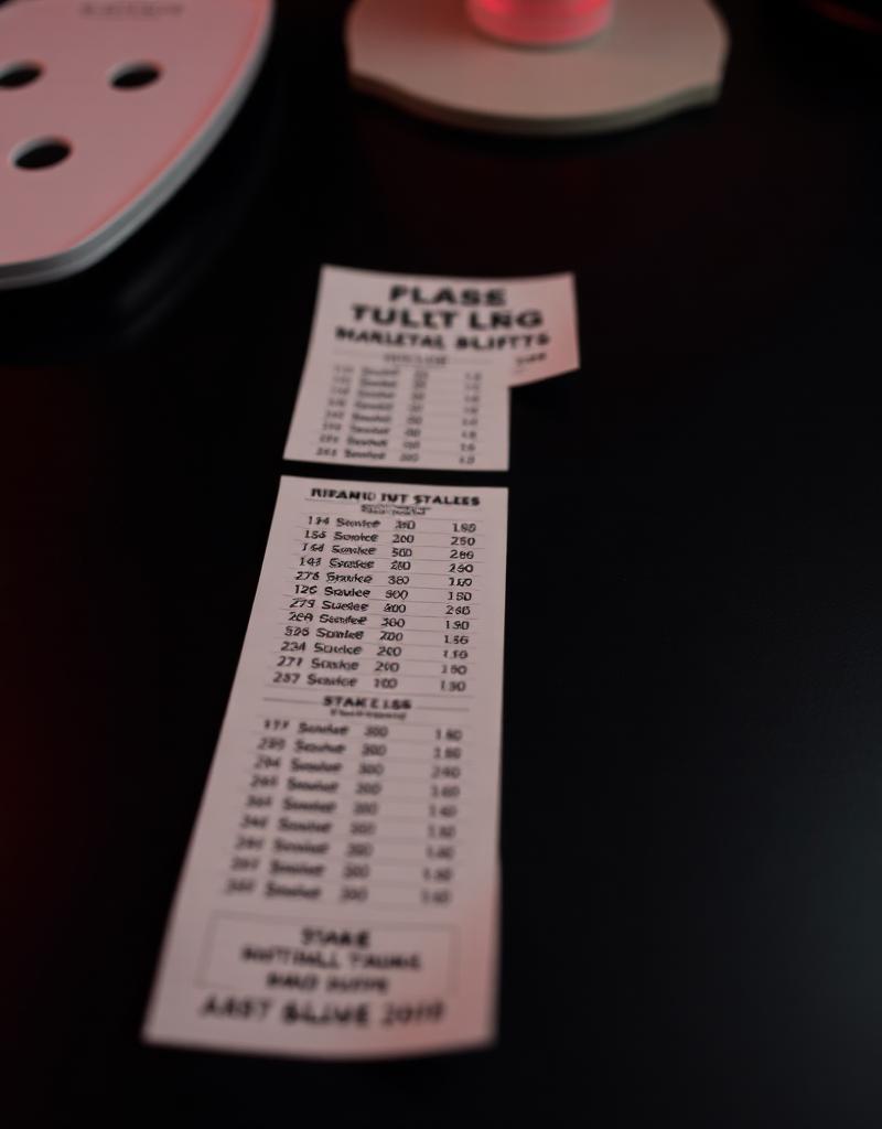 Member betting slip